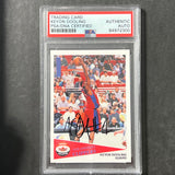 2001-02 Fleer #45 Keyon Dooling Signed Card AUTO PSA Slabbed Clippers