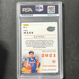 2021 Panini Chronicles Draft Picks #21 Tre Mann Signed AUTO PSA Slabbed Florida