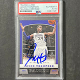 2012-13 Panini #77 Jason Thompson Signed Card AUTO PSA Slabbed Kings