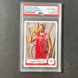 2005 Topps Bazooka #96 Juwan Howard Signed Card AUTO PSA/DNA Slabbed Rockets