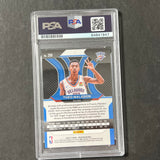 2020-21 Panini Prizm #289 Theo Maledon Signed Card AUTO PSA/DNA Slabbed Thunder