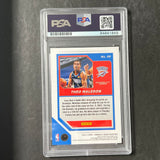 2020-21 Panini Chronicles Threads #99 Theo Maledon Signed Card AUTO PSA/DNA Slabbed Thunder