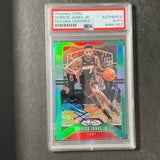 2019-20 Panini Prizm #150 Derrick Jones Jr. Signed Card AUTO PSA/DNA Heat