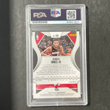 2019-20 Panini Prizm #150 Derrick Jones Jr. Signed Card AUTO PSA/DNA Heat