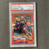 2019-20 Panini Prizm #150 Derrick Jones Jr. Signed Card AUTO PSA/DNA Slabbed MIami Heat