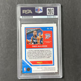 2020-21 Panini Chronicles Threads #99 Theo Maledon Signed Card AUTO PSA/DNA Slabbed Thunder