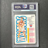 1993-94 Fleer #337 Rex Walters Signed Card AUTO PSA/DNA Slabbed Nets