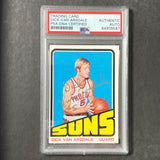 1971-72 Basketball Card #85 Dick Van Arsdale Signed AUTO 10 PSA Slabbed Suns