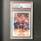 1990-91 Fleer #150 Dan Majerle Signed Card AUTO PSA Slabbed