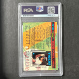 1990 Topps Stadium Club #312 Bob Melvin Signed Card PSA Slabbed Auto Orioles