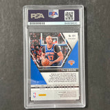 2019-20 Mosaic Panini Red Cracked Ice #121 Taj Gibson Signed Card AUTO PSA Slabbed Knicks