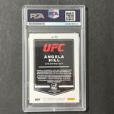 2022 Panini Donruss #151 Angela Hill Signed Card AUTO PSA Slabbed