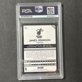 2016-17 Panini Complete #111 James Johnson Signed Card AUTO PSA/DNA Slabbed Heat