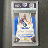 2017 Panini Prizm Red & Blue #99 Dennis Smith Jr. Signed Card AUTO PSA Slabbed RC Mavericks