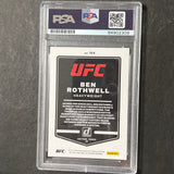 2022 Panini Donruss #164 Ben Rothwell Signed Card AUTO PSA Slabbed UFC