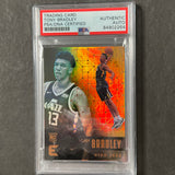 2017-18 Panini Essentials #93 Tony Bradley Signed Card AUTO PSA Slabbed RC Jazz