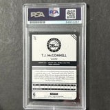 2016-17 Panini Complete #12 TJ McConnell Signed Card AUTO PSA Slabbed 76ers