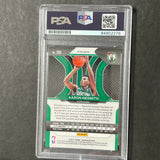 2020-21 Panini Prizm #282 Aaron Nesmith Signed Card AUTO PSA Slabbed RC Celtics