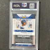 2015 Panini Elite Extra #155 Teoscar Hernandez Signed Card PSA Slabbed Auto Astros