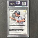 2013 Panini Prizm #39 Matt Duffy Signed Card PSA Slabbed AUTO Astros/Angels