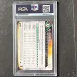 2016 Topps #224 Billy Burns Signed Card PSA Slabbed Auto A's