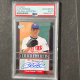 2009 Upper Deck #GP Glen Perkins Signed Card PSA Slabbed AUTO Twins