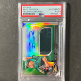 2012 Topps Finest #AJR-BP Brad Peacock Signed Card PSA Slabbed AUTO Athletics RC