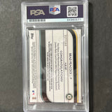 2012 Topps Finest #AJR-BP Brad Peacock Signed Card PSA Slabbed AUTO Athletics RC