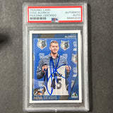 2016-17 Panini Hoops #180 Cole Aldrich Signed Card AUTO PSA Slabbed Timberwolves