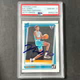 2021-22 Panini Donruss #232 Kai Jones Signed AUTO 10 PSA Slabbed Hornets