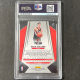 2017-18 Panini Prizm #144 ZACH COLLINS Signed Card AUTO 10 PSA Slabbed RC Blazers