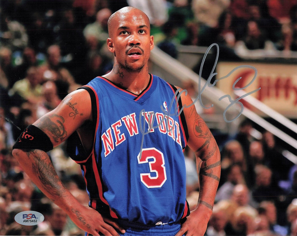 Stephon Marbury signed 8x10 photo PSA/DNA New York Knicks Autographed –  Golden State Memorabilia