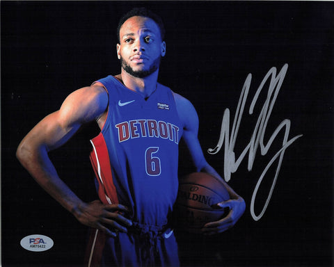 BRUCE BROWN Signed 8x10 Photo PSA/DNA Detroit Pistons Autographed