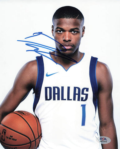 Dennis Smith Jr Signed 8x10 photo PSA/DNA Dallas Mavericks Autographed