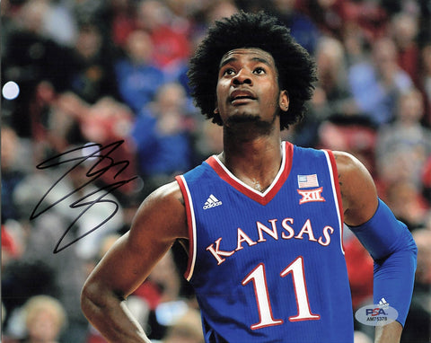 Josh Jackson signed 8x10 photo PSA/DNA Kansas Jayhawks Autographed