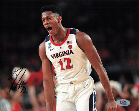 Deandre Hunter signed 8x10 photo PSA/DNA Virginia Autographed