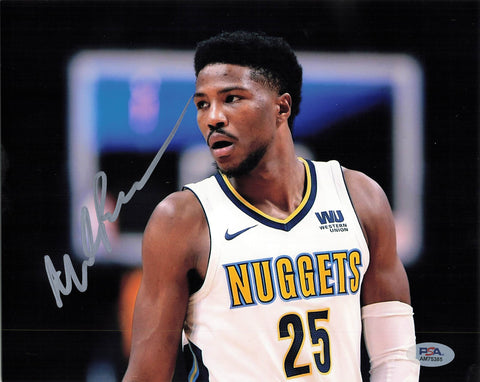 Malik Beasley signed 8x10 photo PSA/DNA Denver Nuggets Autographed