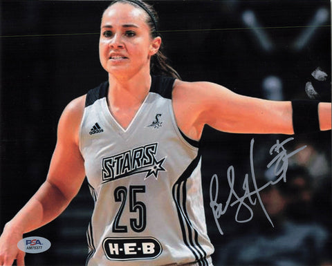 Becky Hammon signed 8x10 photo PSA San Antonio Stars Autographed