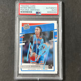 2020-21 Panini Chronicles Donruss #198 Moses Brown AUTO Signed Card PSA Slabbed Thunder