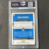 2018-19 Panini Donruss Optic #19 EVAN FOURNIER Signed Card AUTO PSA Slabbed Magic