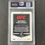 2022 Panini Donruss #155 Andrei Arlovski Signed Card AUTO PSA Slabbed UFC