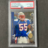 1993 Upper Deck #4 Willie McGinest Signed Card AUTO PSA Slabbed Patriots