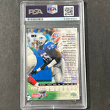 1993 Upper Deck #4 Willie McGinest Signed Card AUTO PSA Slabbed Patriots