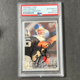 1993 Fleer #394 Greg Kragen Signed Card AUTO PSA Slabbed Broncos