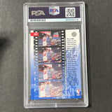 1993-94 Upper Deck #207 B. J. Armstrong Signed Card AUTO PSA Slabbed Bulls