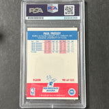 1987-88 Fleer #90 Paul Pressey Signed Card AUTO PSA Slabbed Bucks