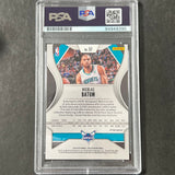 2019-20 Panini Prizm Silver #57 Nicolas Batum Signed Card AUTO PSA Slabbed Hornets