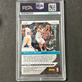 2018-19 Panini Prizm #20 Nicolas Batum Signed Card AUTO PSA Slabbed Hornets