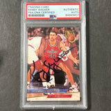 1993-94 Fleer Ultra #360 Kenny Walker Signed Card AUTO PSA Slabbed Bullets
