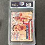 1993-94 Fleer Ultra #360 Kenny Walker Signed Card AUTO PSA Slabbed Bullets